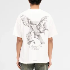 T-Shirts|T-Shirts|REPRESENT Elegance In Motion Cotton-Jersey T-Shirt - S
