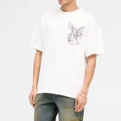 T-Shirts|T-Shirts|REPRESENT Elegance In Motion Cotton-Jersey T-Shirt - S