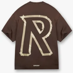 T-Shirts|T-Shirts|Carhartt WIP REPRESENT Masking Tape Initial Cotton-Jersey T-Shirt - S