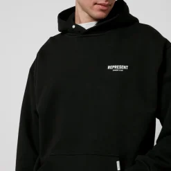 Sweatshirts|Loungewear|REPRESENT Owner's Club Cotton-Jersey Hoodie - XS