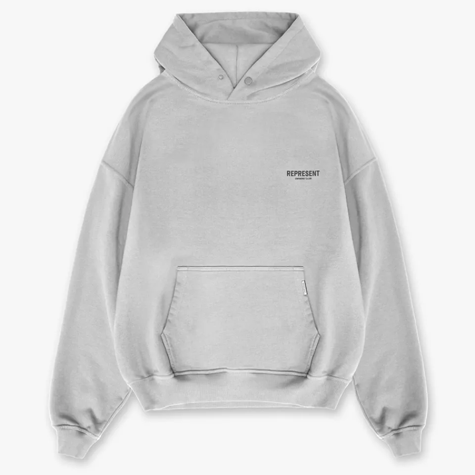 Sweatshirts|REPRESENT Owner's Club Cotton-Jersey Hoodie - XS
