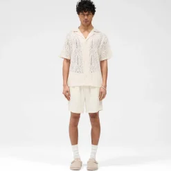 Shorts|Shorts|REPRESENT Panel Knitted TENCEL™ Twill Shorts - S