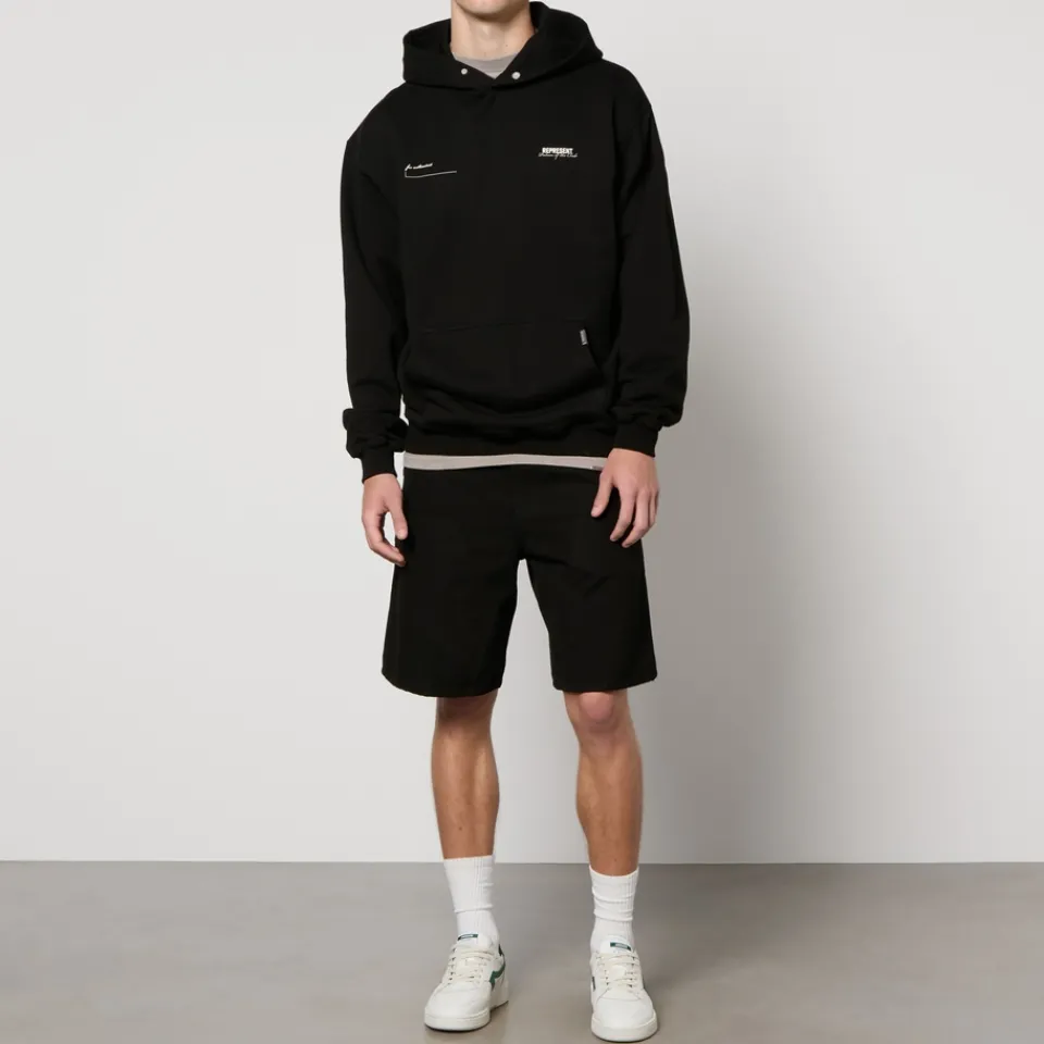 Sweatshirts|REPRESENT Patron Of The Club Cotton-Jersey Hoodie - L