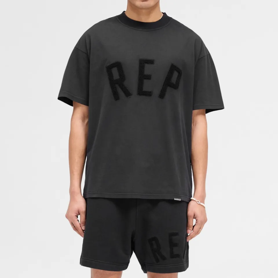 T-Shirts|T-Shirts|Anine Bing REPRESENT Rep Appliquéd Cotton-Jersey T-Shirt - S