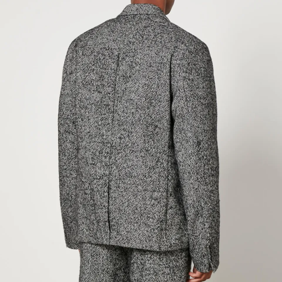 Jackets|Coats|Dr. Martens REPRESENT Tweed Double-Breasted Blazer - S
