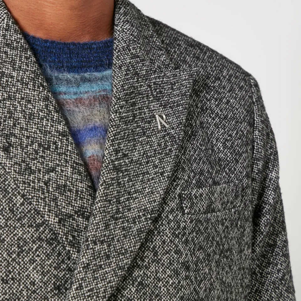 Jackets|Coats|Dr. Martens REPRESENT Tweed Double-Breasted Blazer - S