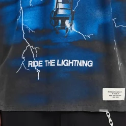 T-Shirts|T-Shirts|REPRESENT x Metallica Ride The Lightning Cotton-Blend T-Shirt - S
