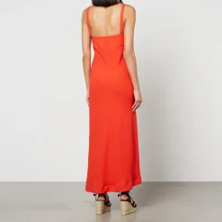 Dresses|Dresses|RIXO Brennan Wool-Cloqué Midi Dress - UK 18