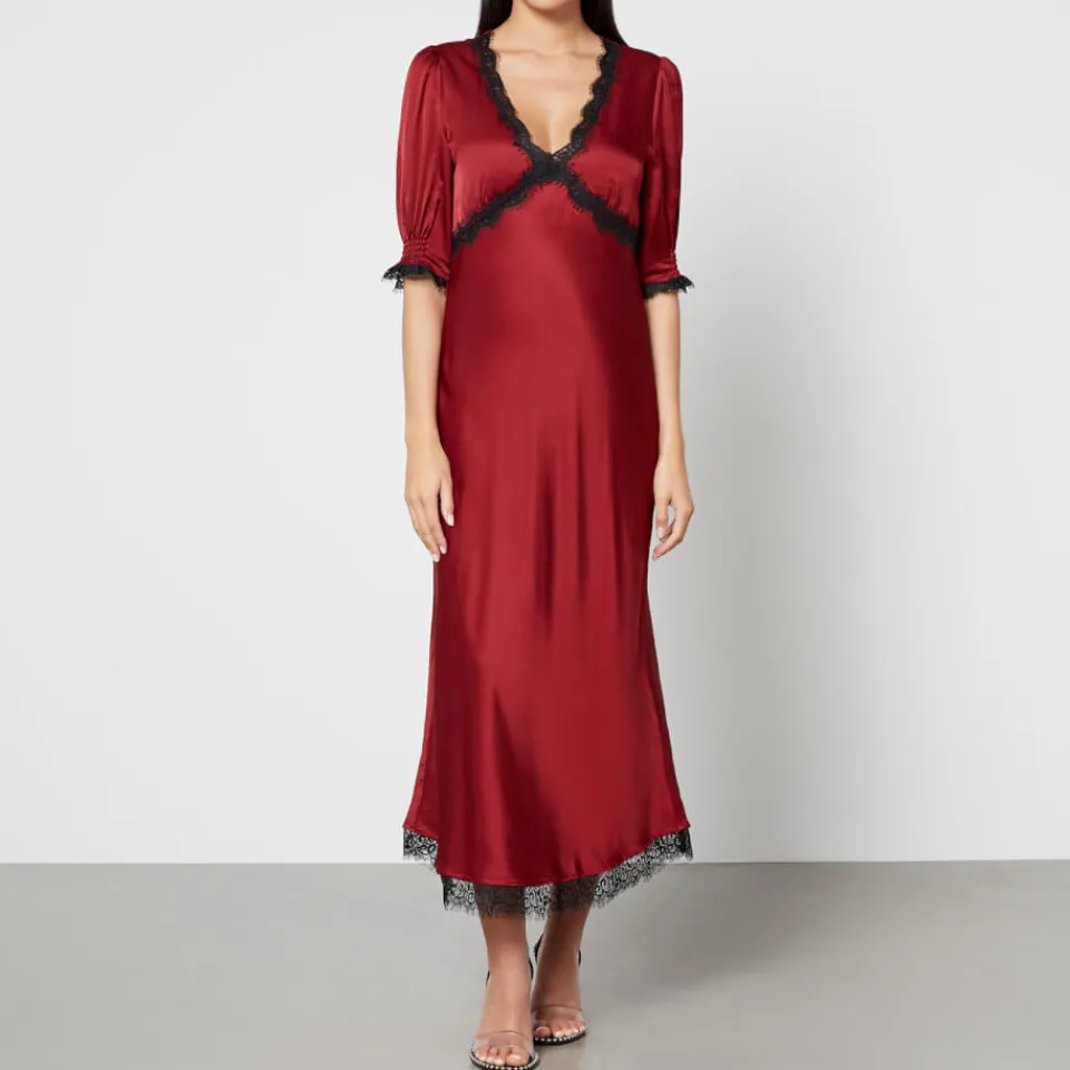 Dresses|Dresses|Dr. Martens Rixo Gabrielle Satin Maxi Dress - UK 6
