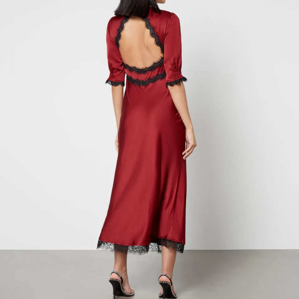 Dresses|Dresses|Dr. Martens Rixo Gabrielle Satin Maxi Dress - UK 6