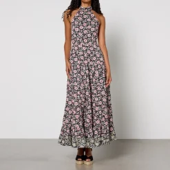 Dresses|Dresses|Autry RIXO Jayne Cotton Midi Dress - UK 6
