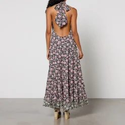 Dresses|Dresses|Autry RIXO Jayne Cotton Midi Dress - UK 6