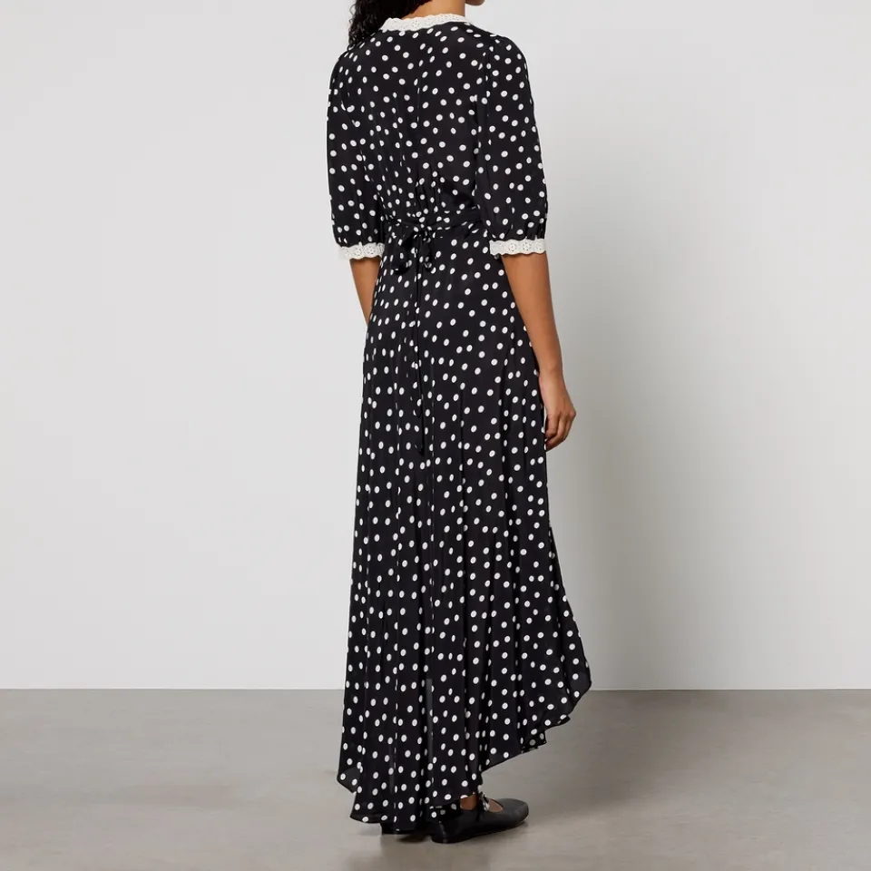 Dresses|Dresses|RIXO Juniper 2 Crepe Midi Dress - UK 8