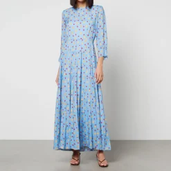 Dresses|Dresses|RIXO Kristen Printed Crepe Midi Dress - UK 6