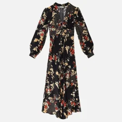 Dresses|Dresses|RIXO Trula Floral-Print Crepe Dress - 6
