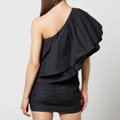 Dresses|Dresses|Dr. Martens Rotate Birger Christensen One-Shoulder Taffeta Mini Dress - DK 32/UK 4