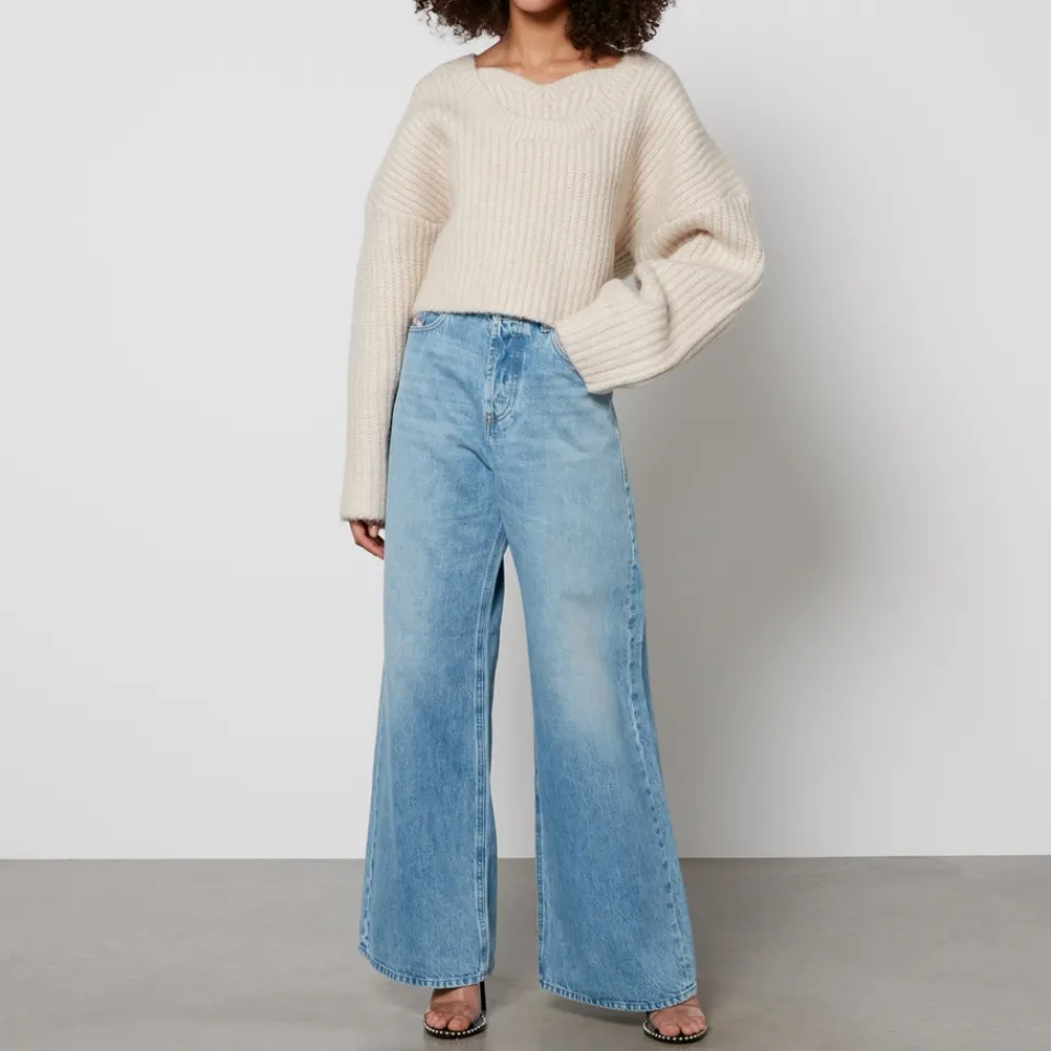Loungewear|Knitwear|Cras Rotate Birger Christensen Logo Cable-Knit Jumper - DK 40/UK 12