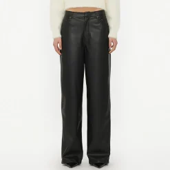 Trousers|Dr. Martens ROTATE Birger Christensen Five-Pocket Faux Leather Pants - DK 32/UK 4