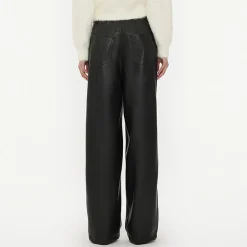 Trousers|Dr. Martens ROTATE Birger Christensen Five-Pocket Faux Leather Pants - DK 32/UK 4