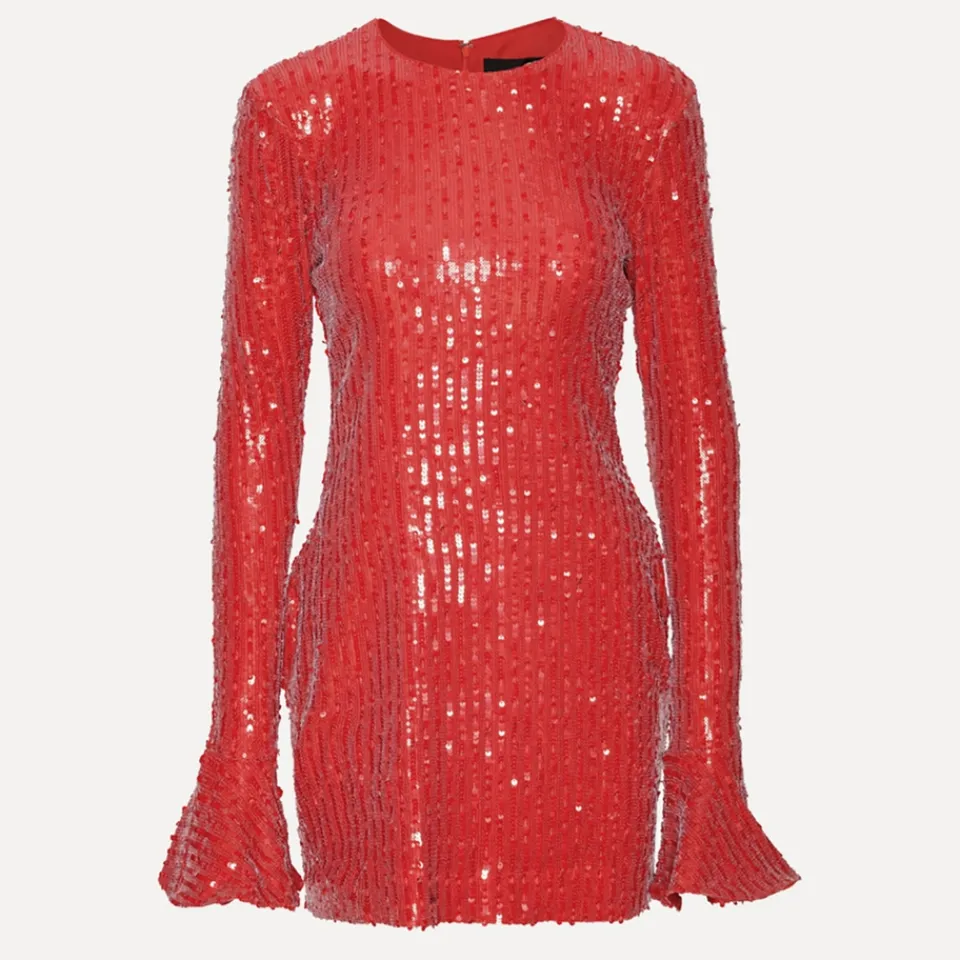 Dresses|Dresses|Dr. Martens Rotate Birger Christensen Sequinned Mini Dress - DK 32/UK 4