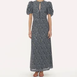 Dresses|Dresses|Dr. Martens ROTATE Birger Christensen Puff Sleeve Sequinned Dress - DK 34/UK 8