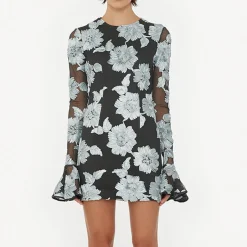Dresses|Dresses|Dr. Martens ROTATE Birger Christensen Mesh Mini Dress - DK 32/UK 4
