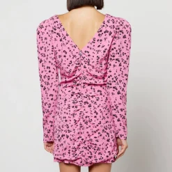 Dresses|Dresses|ROTATE Birger Christensen Floral-Jacquard Mini Dress - DK 32/UK 4