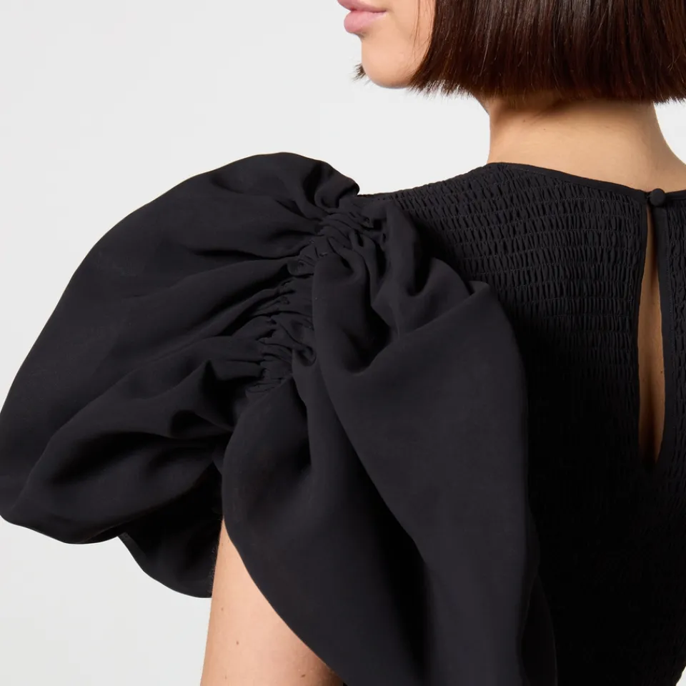 Dresses|Dresses|Sleeper Rotate Birger Christensen Recycled Chiffon Puff Sleeve Dress - DK 34/UK 6