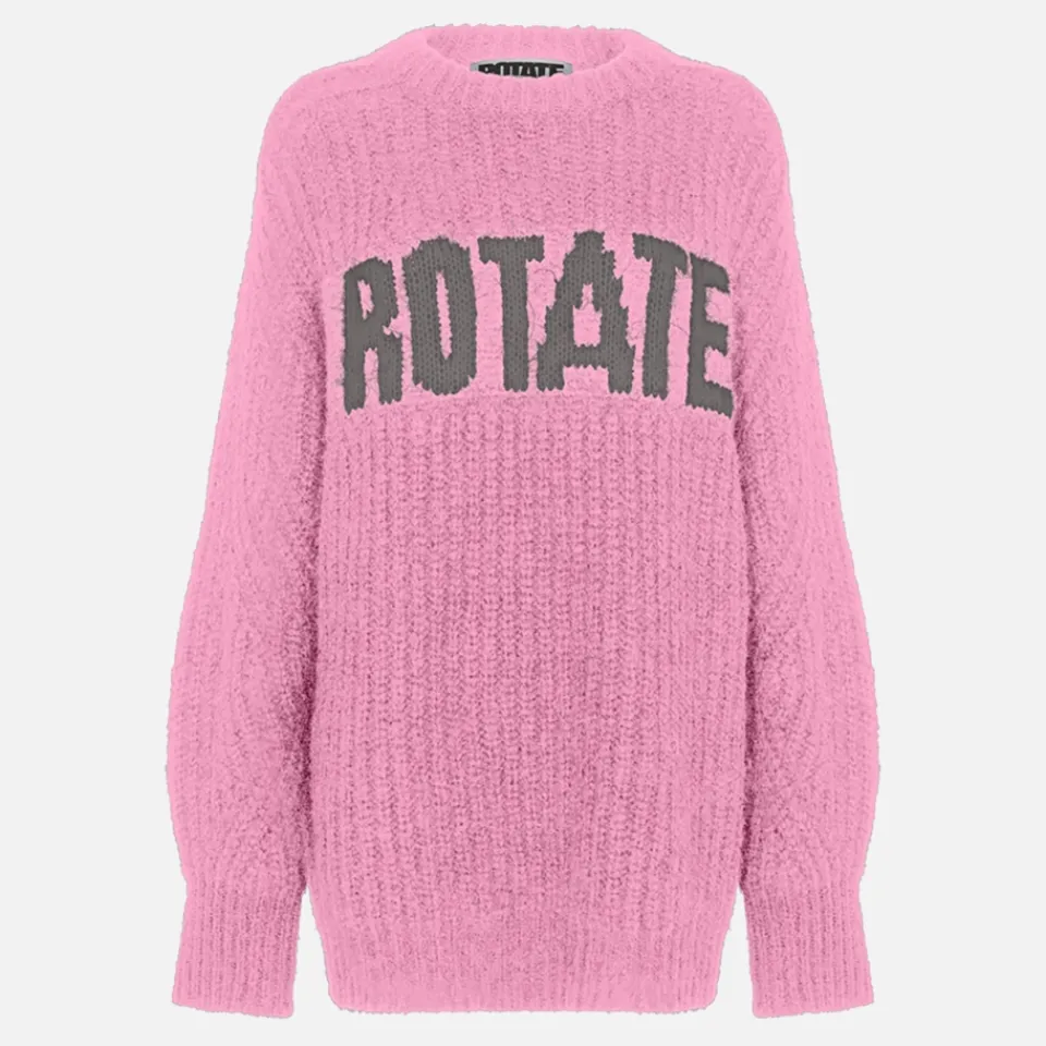 Loungewear|Knitwear|Dr. Martens Rotate Birger Christensen Logo Wool-Blend Jumper - DK 34/UK 6