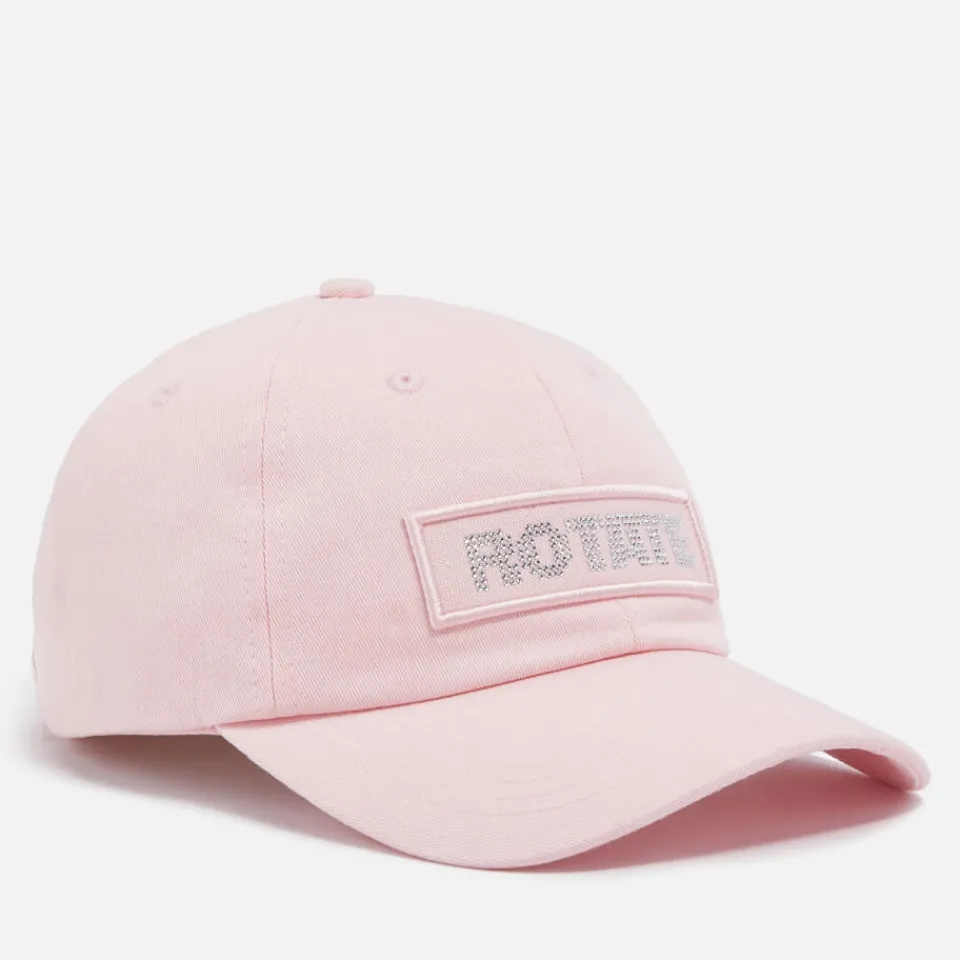 Hats|Sportswear|Rotate Sunday Rotate Logo-Embellished Organic Cotton-Twill Cap