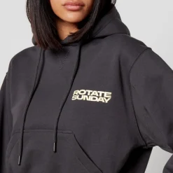 Sportswear|Loungewear|Rotate Sunday Rotate Logo-Print Organic Cotton Hoodie - XS