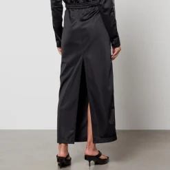Skirts|Skirts|Café Kitsuné Rotate Logo-Print Shell Maxi Skirt - XS