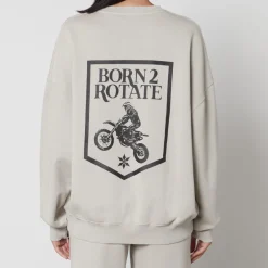 Sportswear|Loungewear|Rotate Sunday Enzyme Organic Cotton Sweatshirt - XS