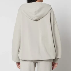Sportswear|Loungewear|Rotate Sunday Enzyme Organic Cotton Zipped Hoodie - S