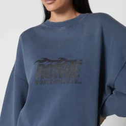 Sportswear|Loungewear|Rotate Sunday Enzyme Organic Cotton Sweatshirt - XS