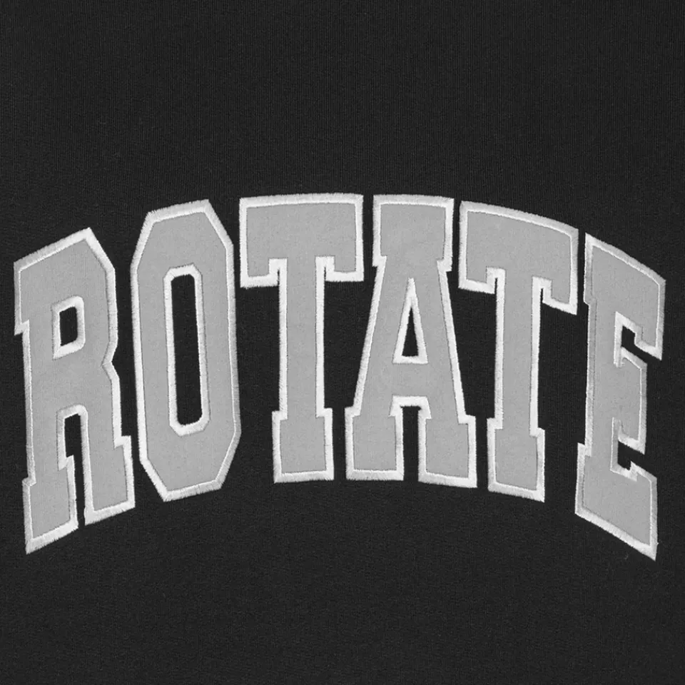 Sportswear|Loungewear|Ganni Rotate Sunday Heavy Crewneck Cotton-Jersey Sweatshirt - XS