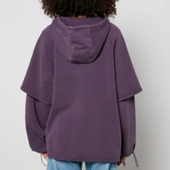 Sportswear|Loungewear|Rotate Sunday Logo Cotton-Jersey Hoodie - XS