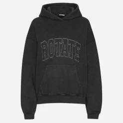 Sportswear|Loungewear|Rotate Sunday Washed Heavy Cotton-Jersey Hoodie - XS