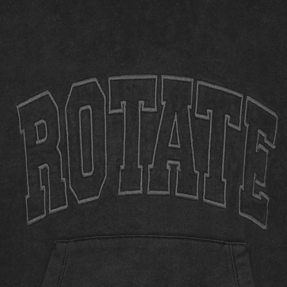 Sportswear|Loungewear|Rotate Sunday Washed Heavy Cotton-Jersey Hoodie - XS