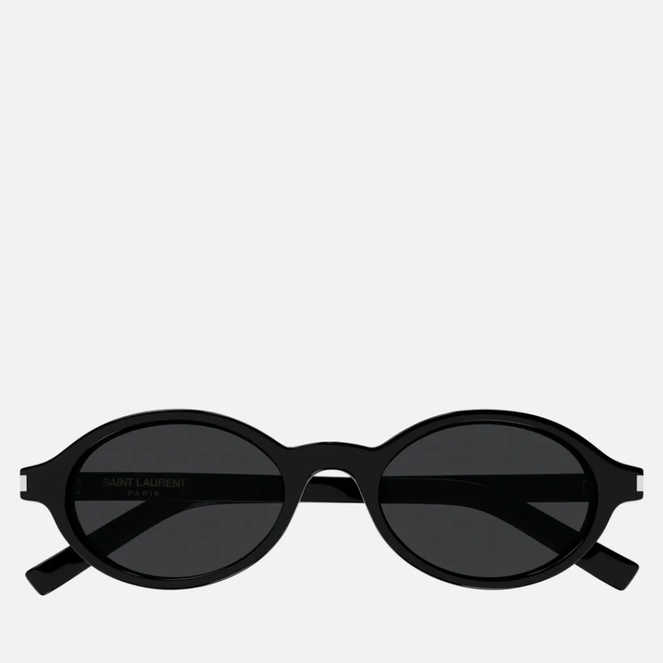 Sunglasses|Sunglasses|Dr. Martens Saint Laurent Jeanne Oval-Frame Acetate Sunglasses