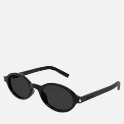 Sunglasses|Sunglasses|Dr. Martens Saint Laurent Jeanne Oval-Frame Acetate Sunglasses