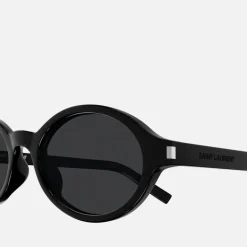 Sunglasses|Sunglasses|Dr. Martens Saint Laurent Jeanne Oval-Frame Acetate Sunglasses