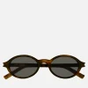 Sunglasses|Sunglasses|Dr. Martens Saint Laurent Jeanne Oval-Frame Acetate Sunglasses
