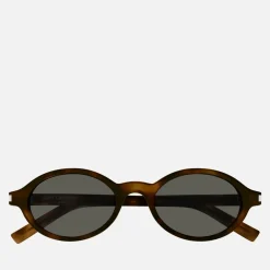 Sunglasses|Sunglasses|Dr. Martens Saint Laurent Jeanne Oval-Frame Acetate Sunglasses