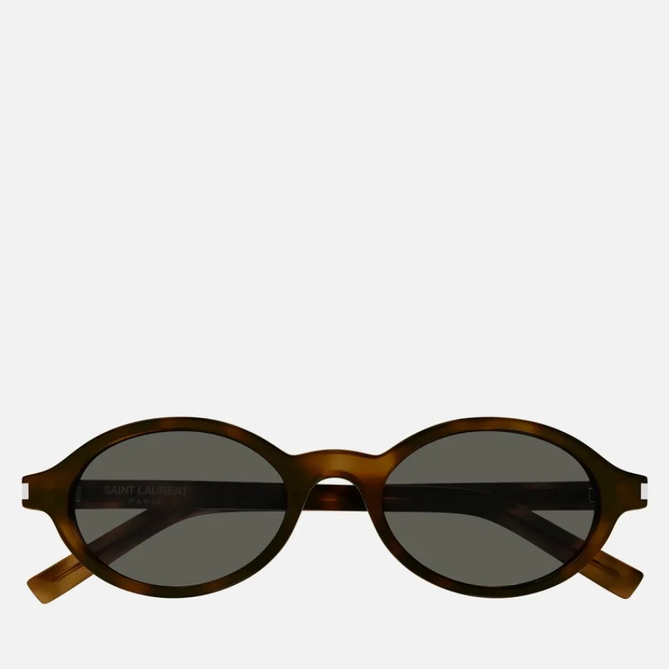 Sunglasses|Sunglasses|Dr. Martens Saint Laurent Jeanne Oval-Frame Acetate Sunglasses
