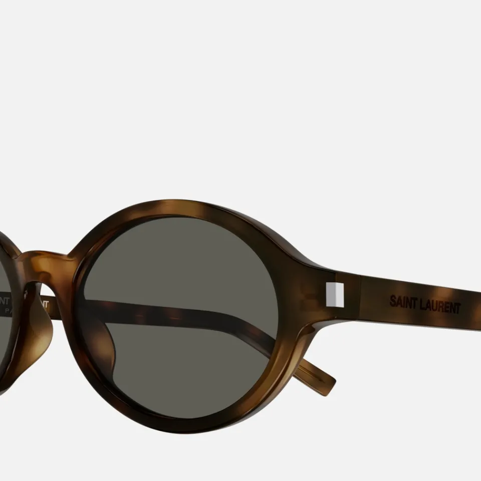 Sunglasses|Sunglasses|Dr. Martens Saint Laurent Jeanne Oval-Frame Acetate Sunglasses