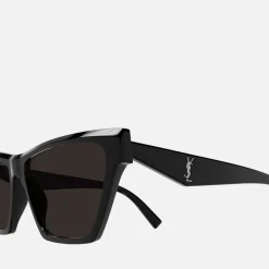 Sunglasses|Sunglasses|Dr. Martens Saint Laurent Monogram Cat-Eye Acetate Sunglasses
