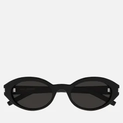 Sunglasses|Sunglasses|Dr. Martens Saint Laurent Oval-Frame Acetate Sunglasses
