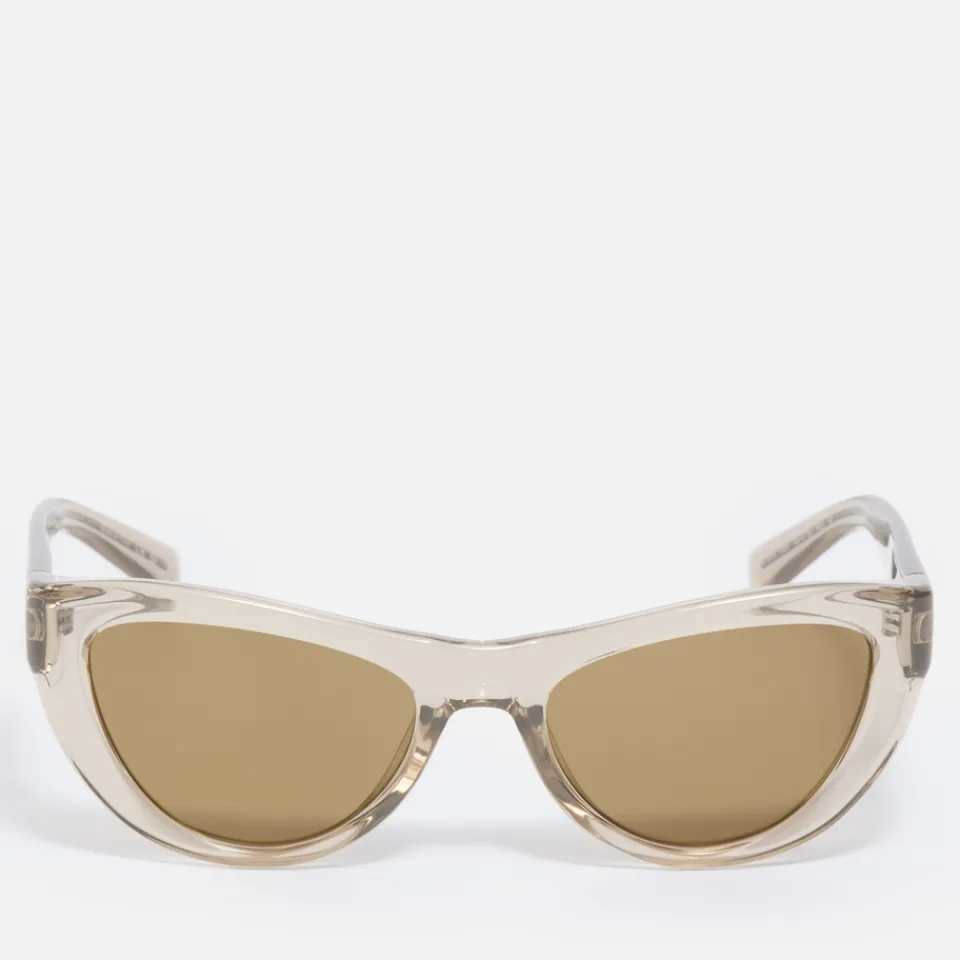 Sunglasses|Sunglasses|Dr. Martens Saint Laurent Script Acetate Cat-Eye Sunglasses