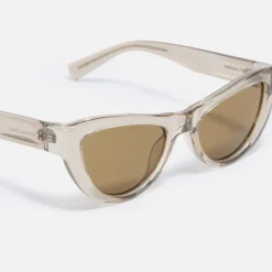 Sunglasses|Sunglasses|Dr. Martens Saint Laurent Script Acetate Cat-Eye Sunglasses